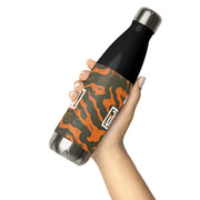 JLOQ Orange Camo Stainless steel water bottle