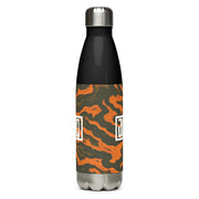 JLOQ Orange Camo Stainless steel water bottle