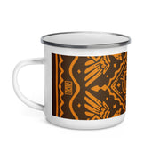 JLOQ Tribal Enamel Mug