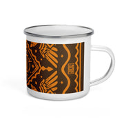 JLOQ Tribal Enamel Mug
