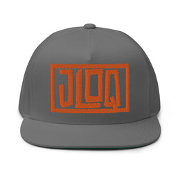 JLOQ Grey Flat Bill Cap