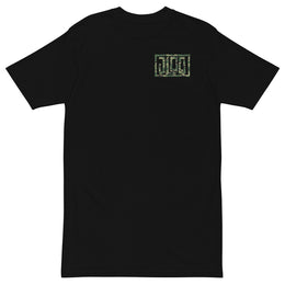 JLOQ  Camo Black heavyweight tee