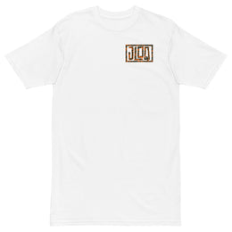 JLOQ Camo White premium heavyweight tee