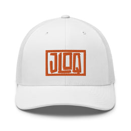 JLOQ White Trucker Cap